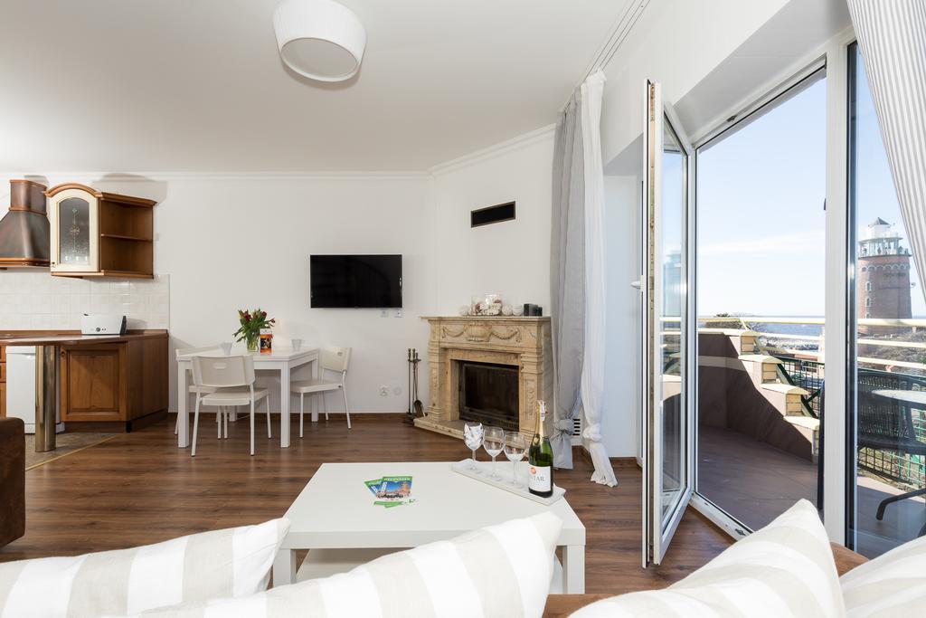 Jantar Apartamenty - Penthouse Sea View Morska コウォブジェク エクステリア 写真