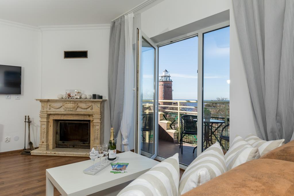 Jantar Apartamenty - Penthouse Sea View Morska コウォブジェク エクステリア 写真